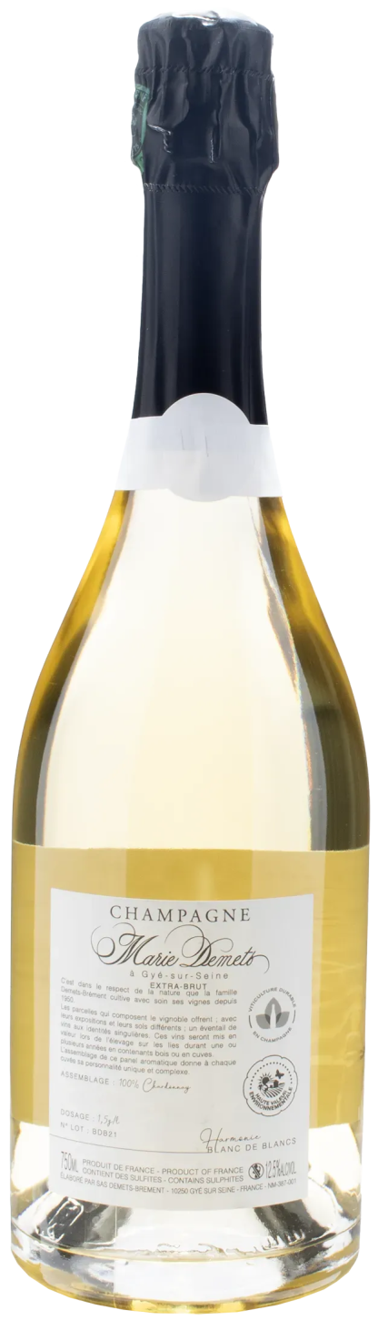 Marie Demets Champagne Blanc de Blancs Harmonie Extra Brut - immagine 2