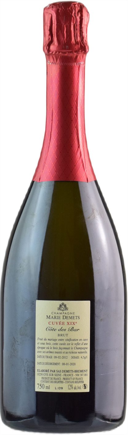 Marie Demets Champagne Cuvée Brut 19ème Siècle - immagine 2