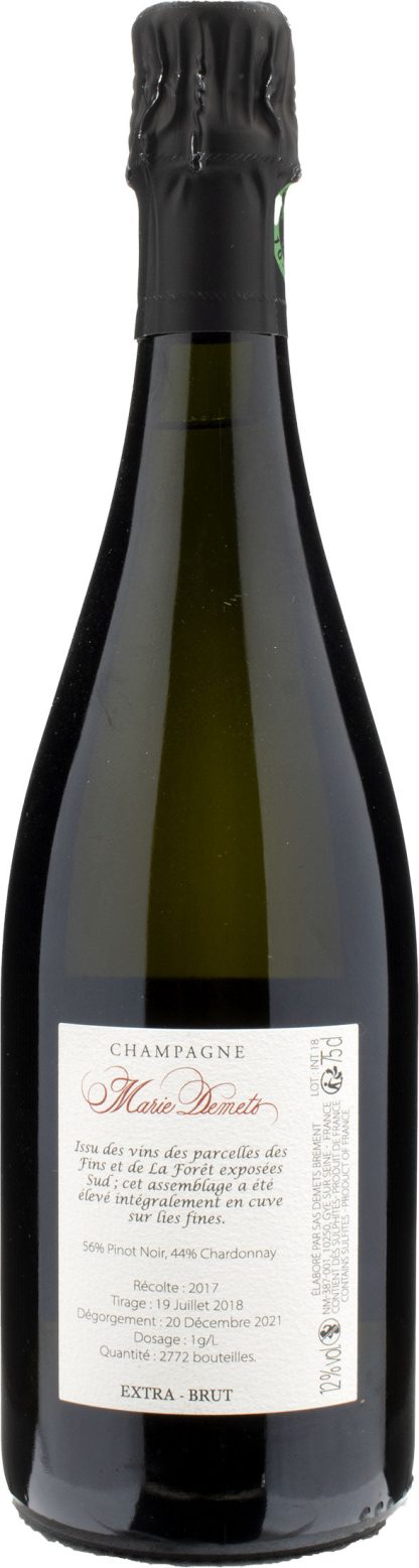 Marie Demets Champagne Intransigeance Extra Brut 2017 - immagine 2