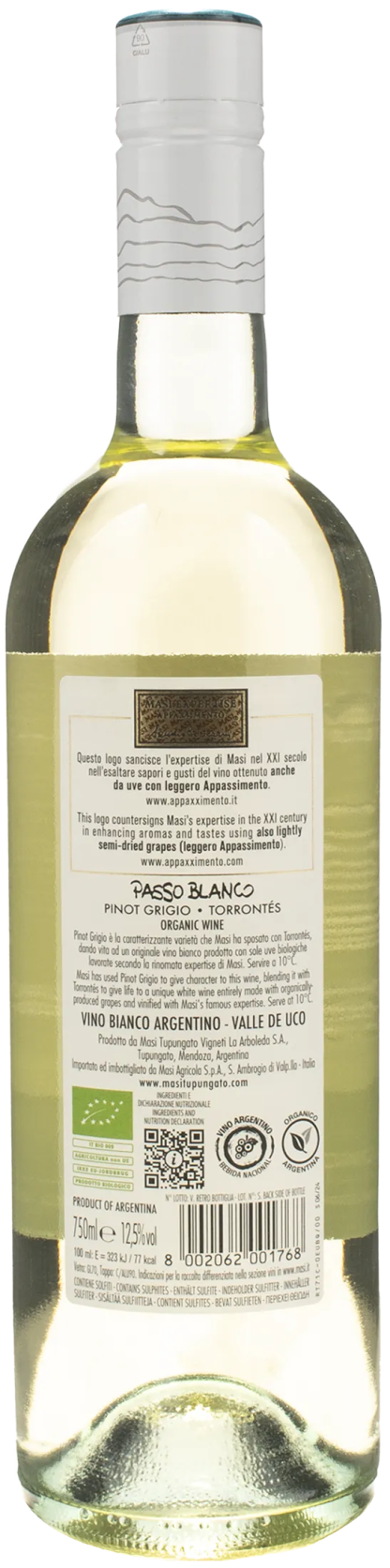 Masi Tupungato Passo Blanco Pinot Grigio 2024 - immagine 2