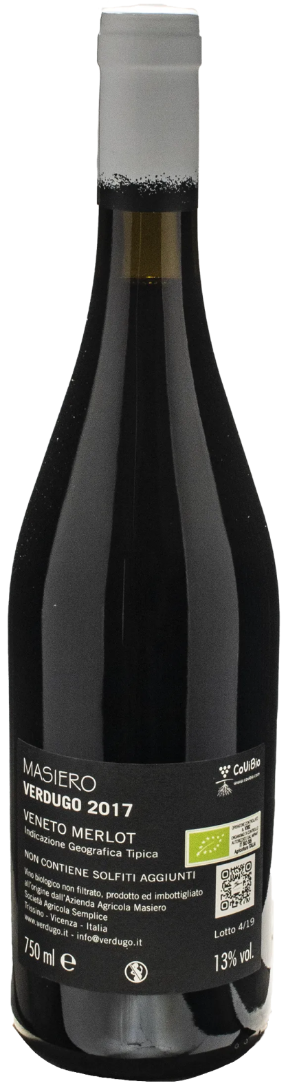 Masiero Verdugo Merlot 2017 - immagine 2