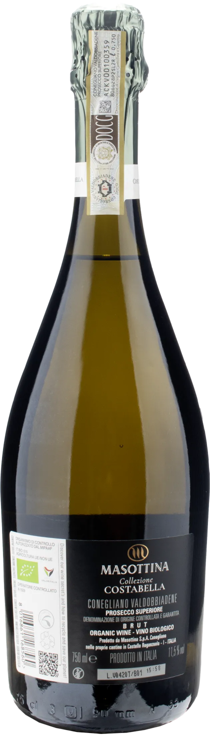 Masottina Conegliano Valdobbiadene Prosecco Superiore Costabella Brut - immagine 2