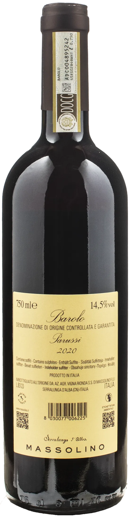 Massolino Barolo Parussi 2020 - immagine 2