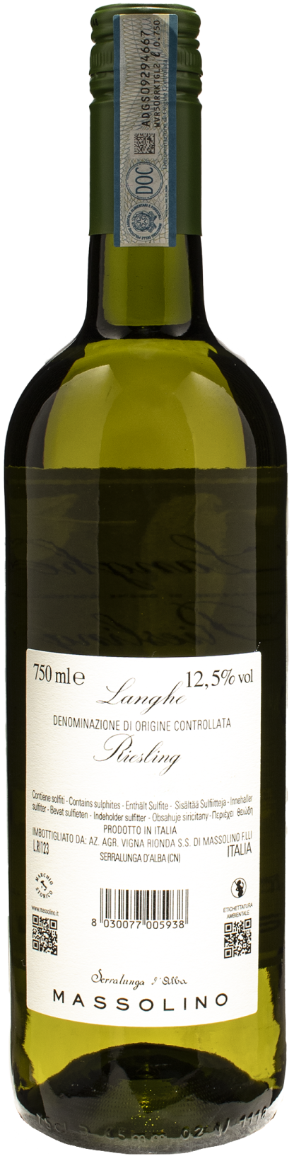 Massolino Langhe Riesling 2022 - immagine 2