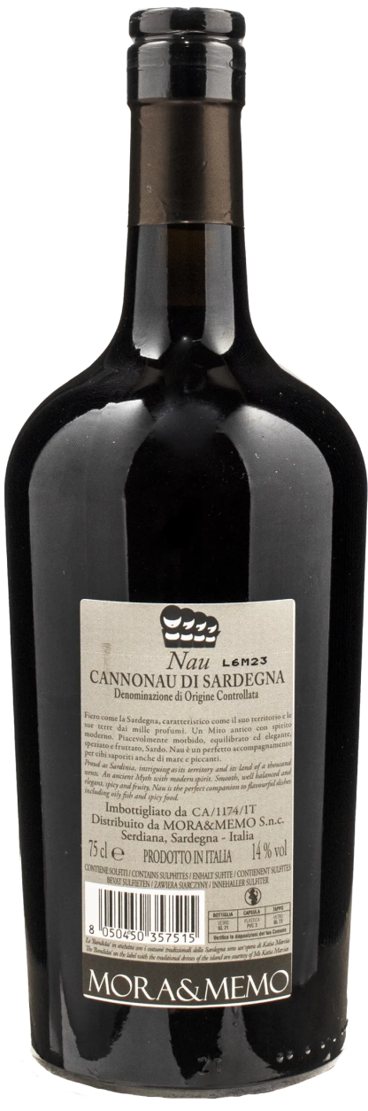 Mora & Memo Cannonau di Sardegna Nau 2022 - immagine 2