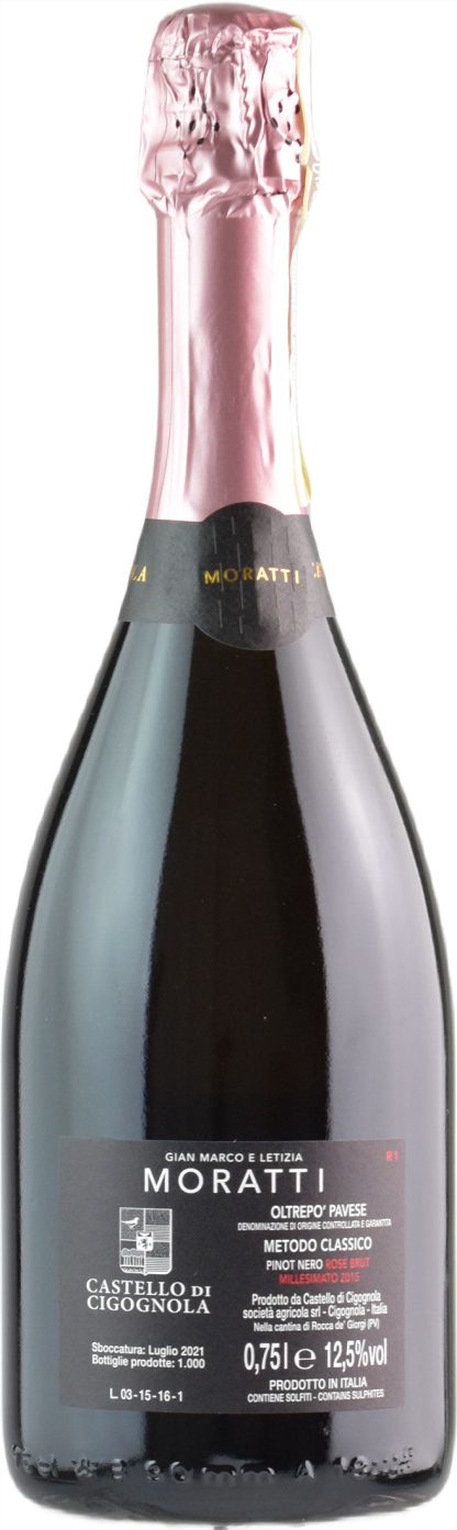 Moratti Cuvée Rosé Brut Millesimato 2015 - immagine 2