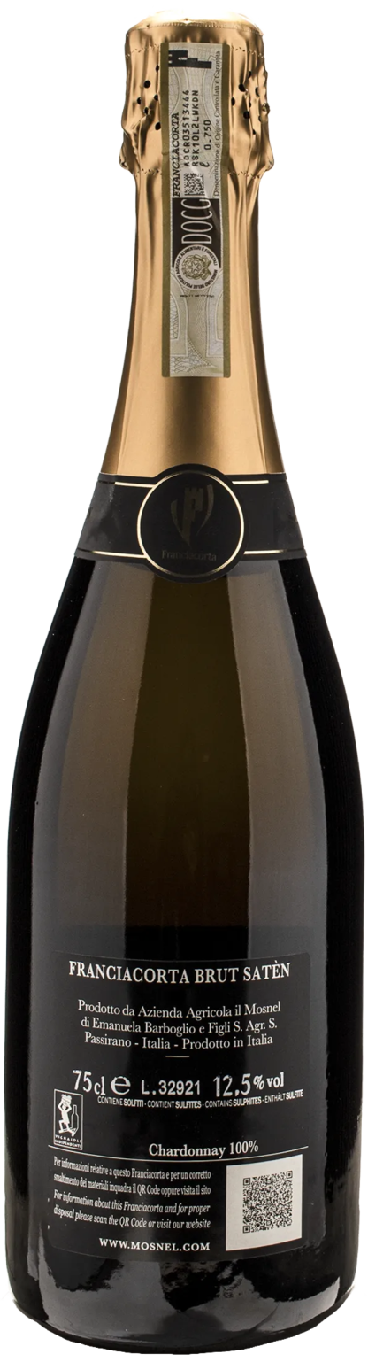 Mosnel 1836 Franciacorta Saten Brut 2019 - immagine 2