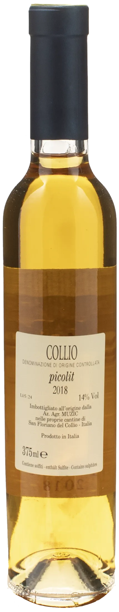 Muzic Collio Picolit 0.375L 2018 - immagine 2