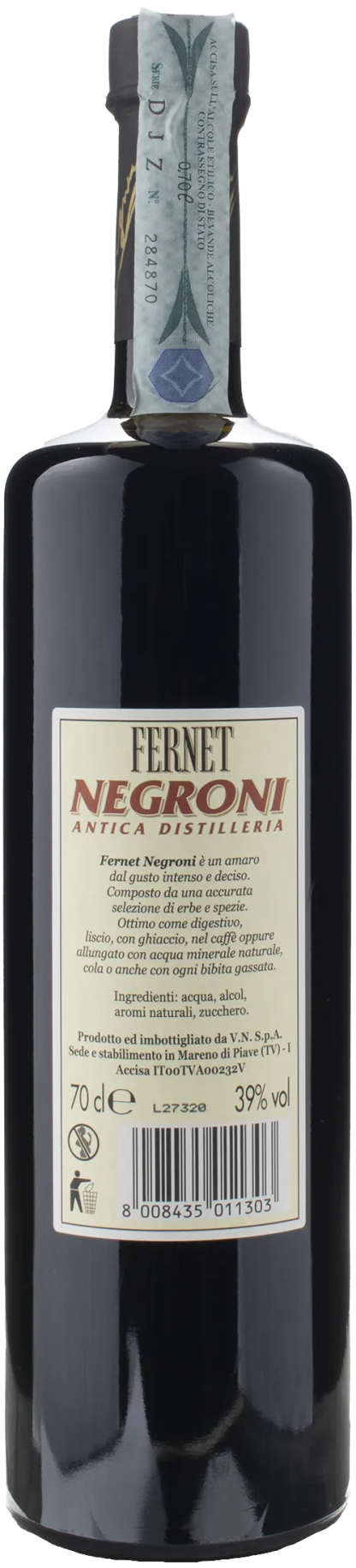 Negroni Antica Distilleria Fernet - immagine 2