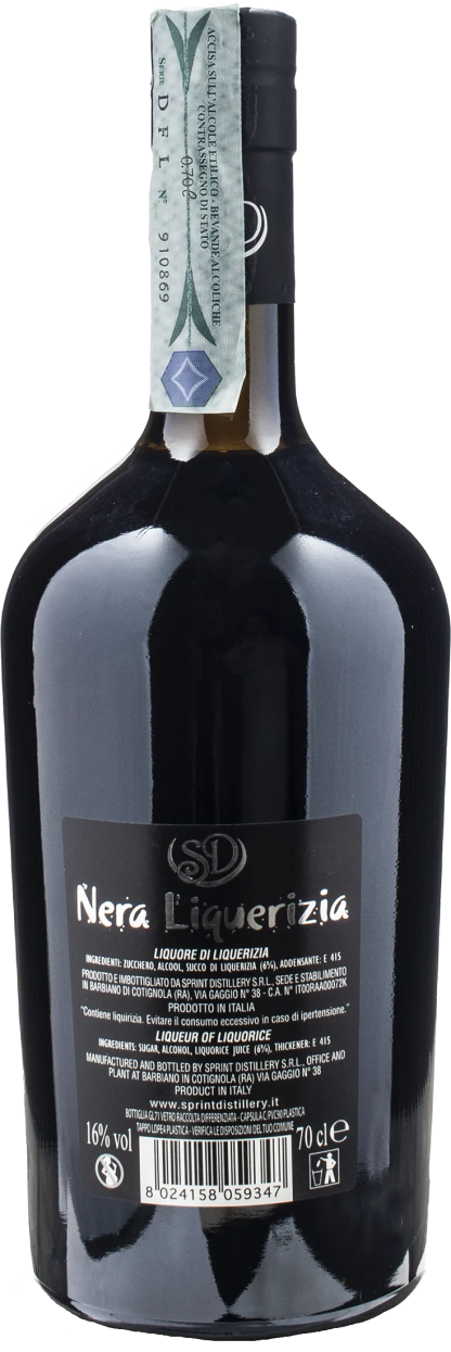 Nera Liquirizia Liquore 0,7 l - immagine 2