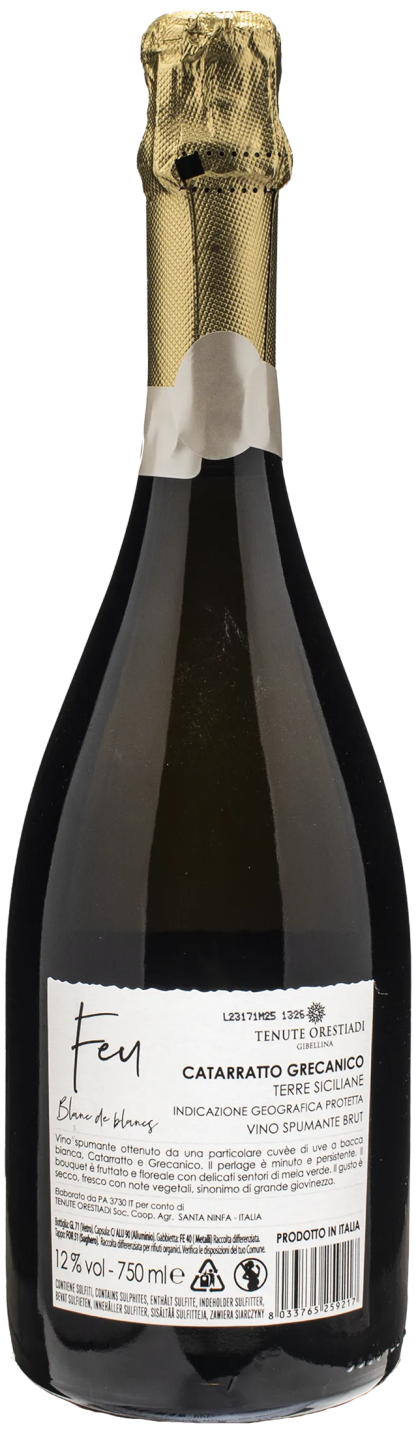 Orestiadi Feu Spumante Blanc de Blancs Brut - immagine 2