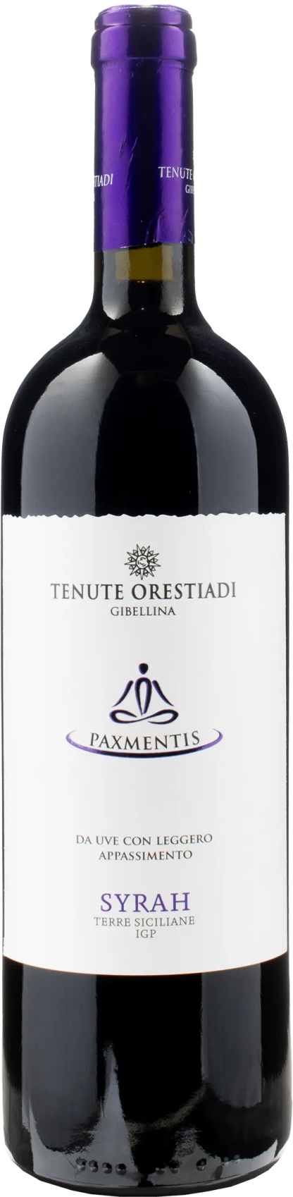 Orestiadi Paxmentis Leggermente Appassito Syrah 2022