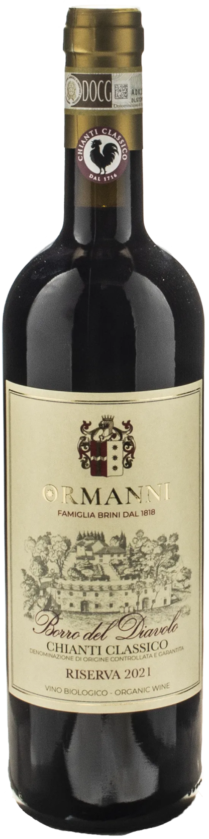 Ormanni Chianti Classico Borro del Diavolo Riserva 2021