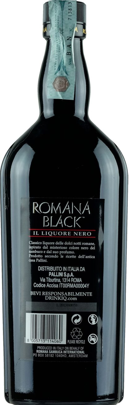 Pallini Romana Black Liquore di Sambuca 1L - immagine 2