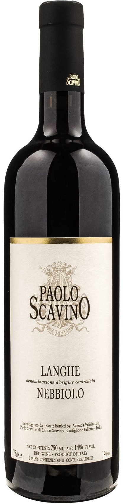 Paolo Scavino Langhe Nebbiolo 2022