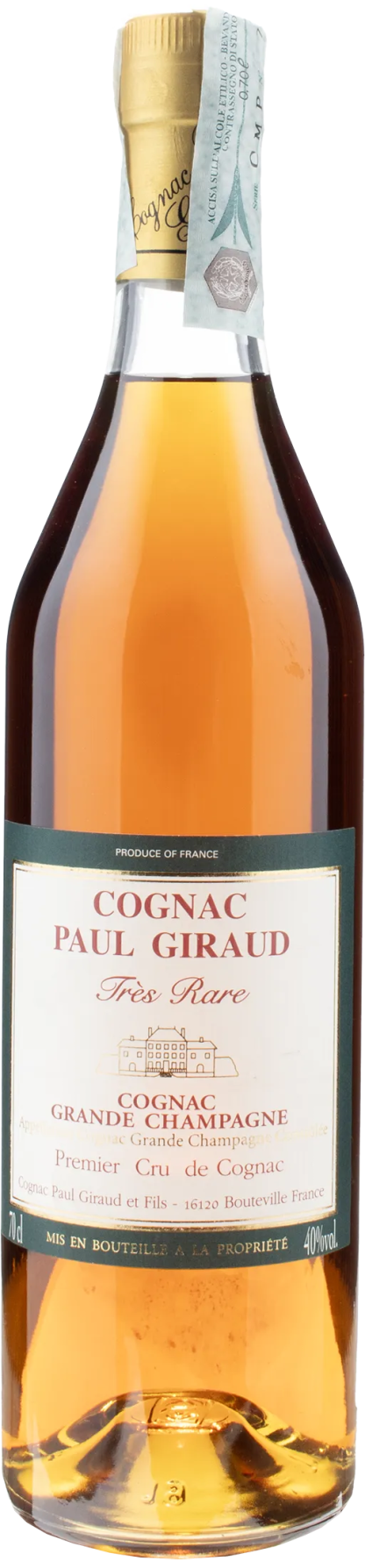 Paul Giraud Premier Cru De Cognac Grande Champagne Tres Rare