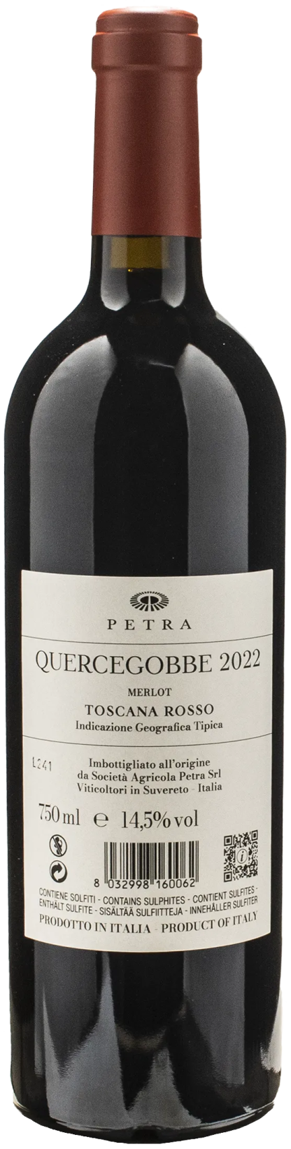 Petra Merlot Quercegobbe 2022 - immagine 2