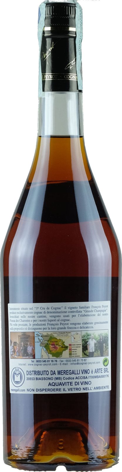 Peyrot Cognac Grande Fine Champagne 1er Cru de Cognac X.O - immagine 2