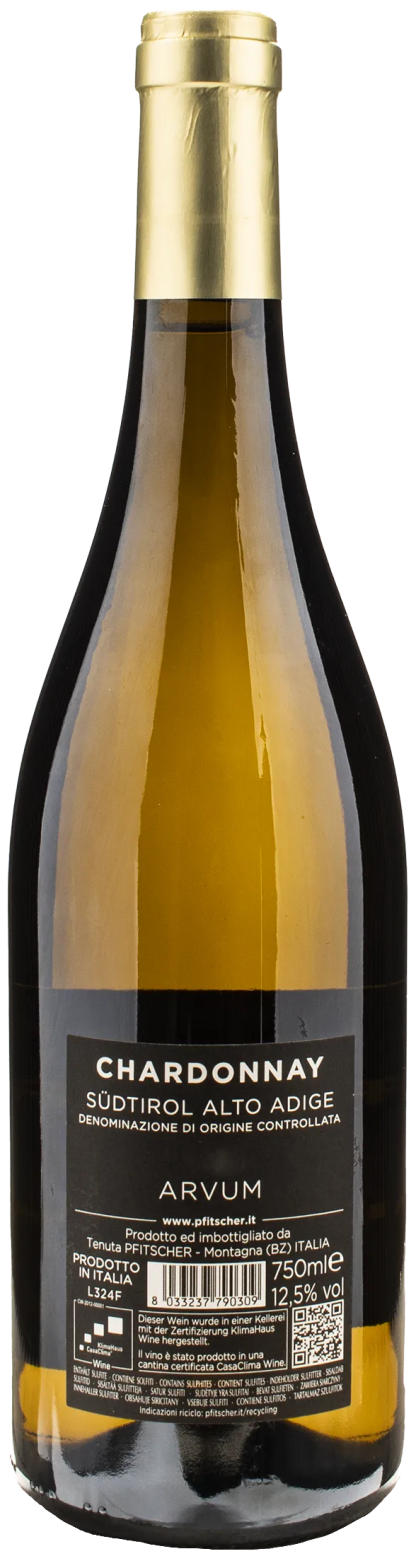 Pfitscher Chardonnay Arvum 2023 - immagine 2