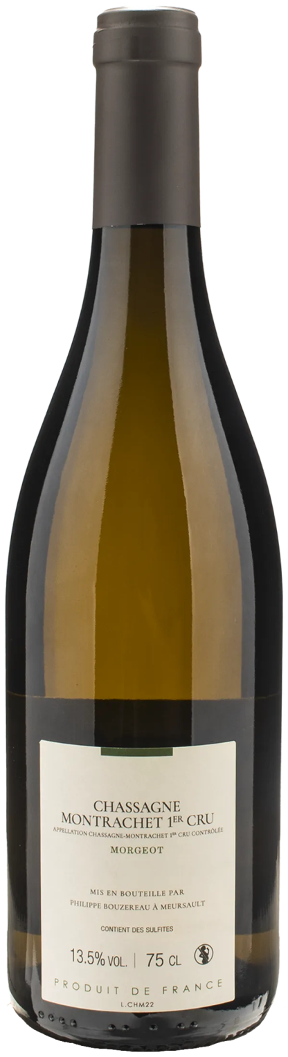 Philippe Bouzereau Chassagne Montrachet Blanc 1er Cru Les Mogeot 2022 - immagine 2