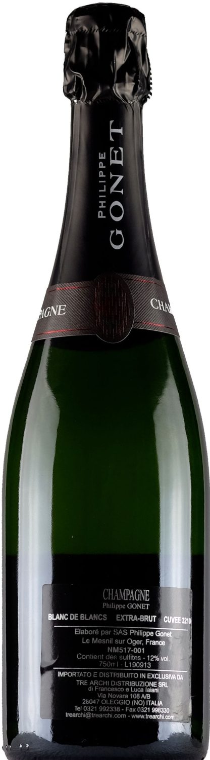 Philippe Gonet Champagne Blanc de Blancs Extra Brut 3210 - immagine 2