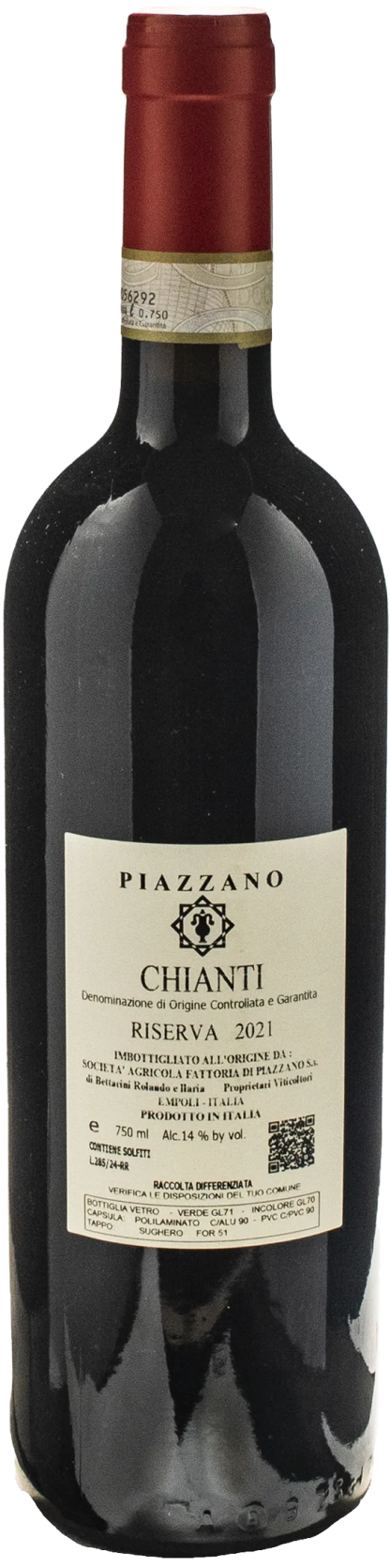 Piazzano Chianti Riserva 2021 - immagine 2