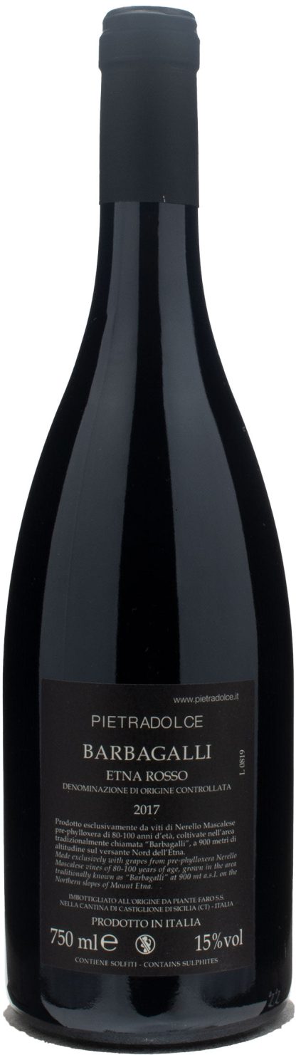 Pietradolce Etna Rosso Vigna Barbagalli 2017 - immagine 2