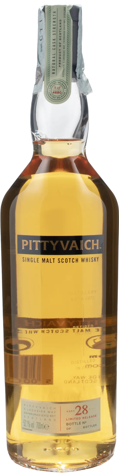 Pittyvaich Single Malt Scotch Whisky 28 Y.O.