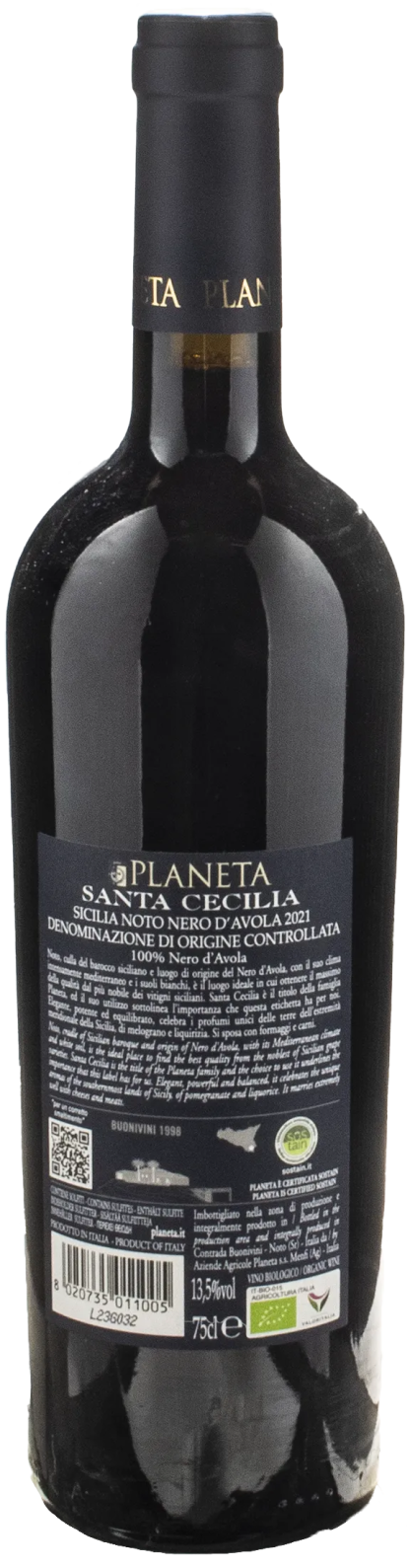 Planeta Nero d'Avola Santa Cecilia 2021 - immagine 2