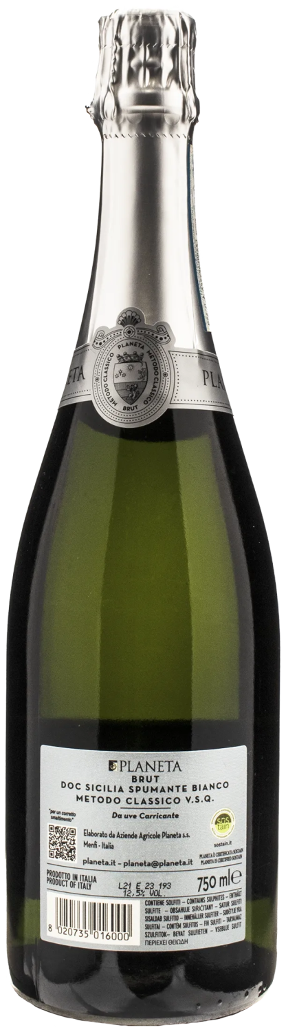 Planeta Spumante Carricante Metodo Classico Brut 2021 - immagine 2