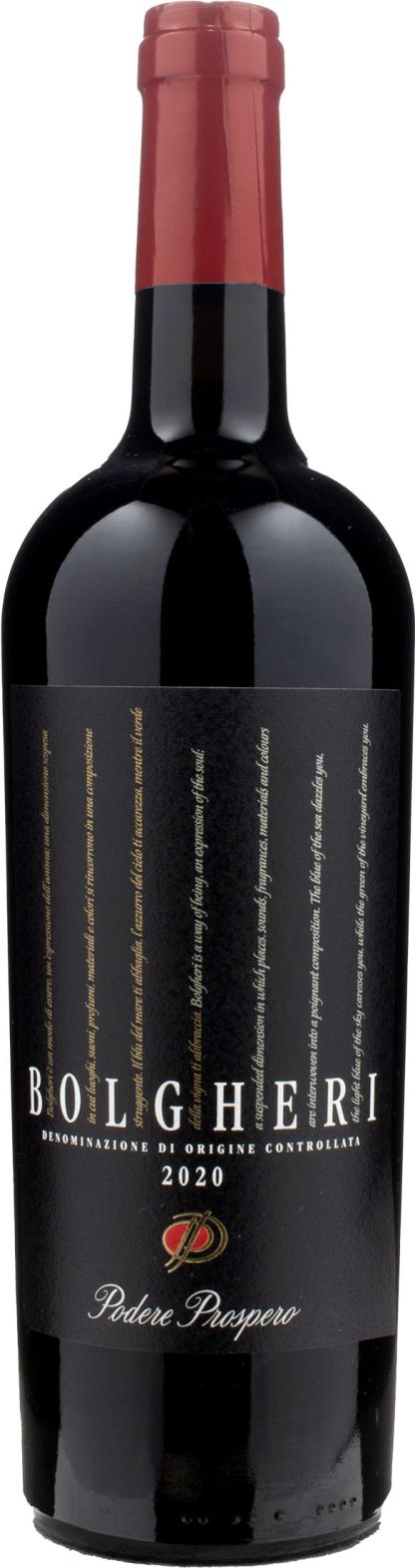 Podere Prospero Bolgheri Rosso 2020