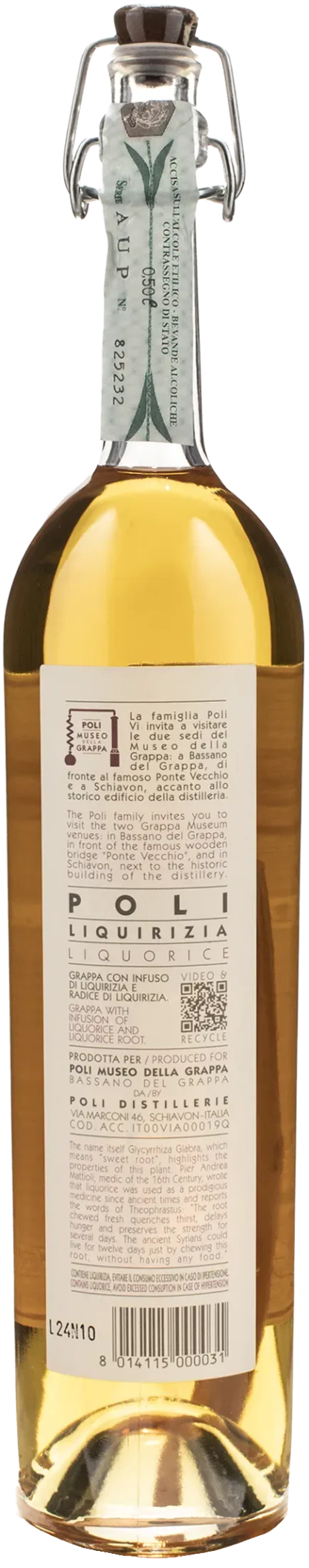 Poli Grappa alla Liquirizia 0.5L - immagine 2