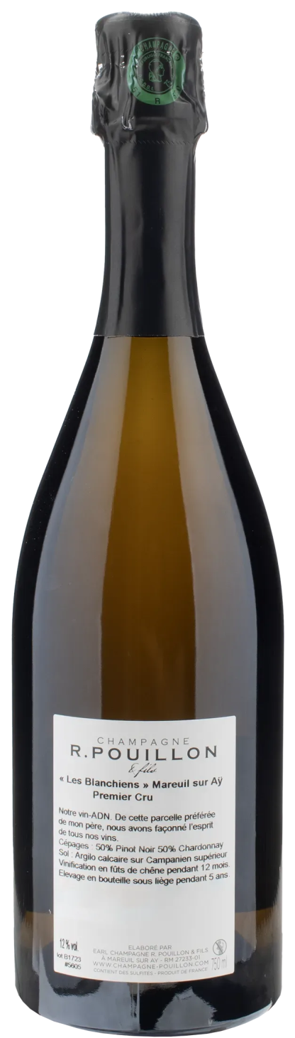 Pouillon Champagne 1er Cru Les Blanchiens Brut Nature 2017 - immagine 2