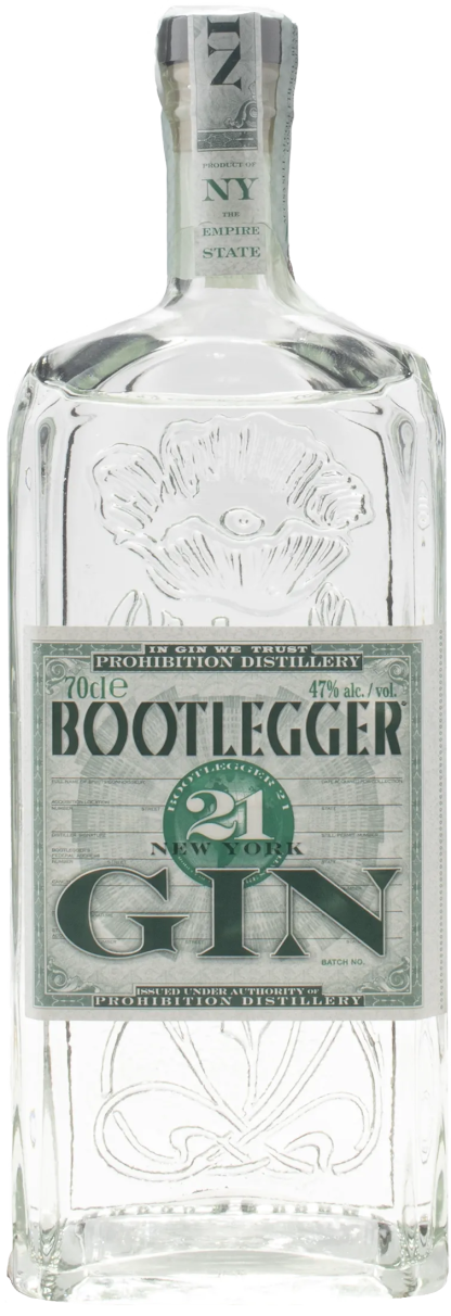 Prohibition Distillery Bootlegger 21 Gin New York