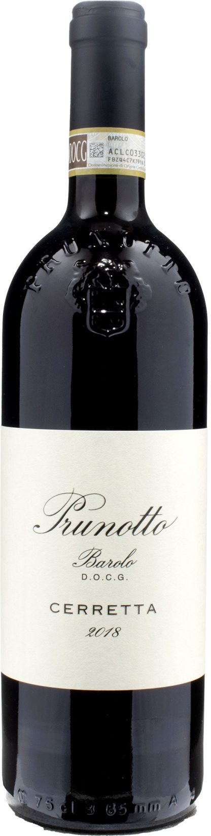 Prunotto Barolo Cerretta 2018