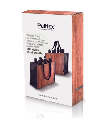 Pulltex 6 Bottle wood wine bag - immagine 2