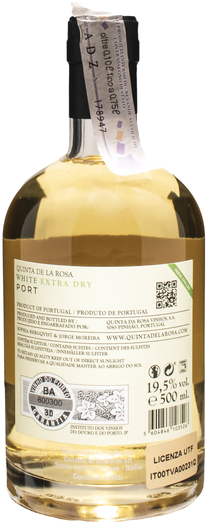 Quinta De La Rosa Porto White Extra Dry Port 0.5L - immagine 2