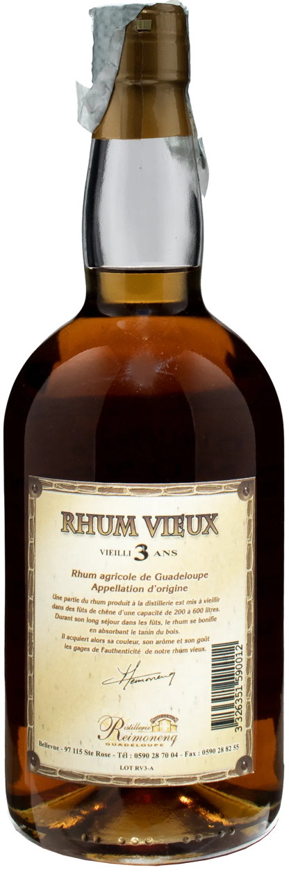 Reimonenq Rhum Agricole Vieux 3 Ans - immagine 2