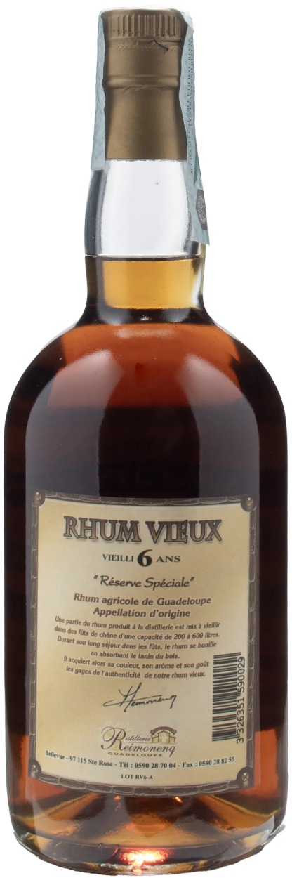 Reimonenq Rhum Agricole Vieux 6 Ans Reserve Speciale - immagine 2