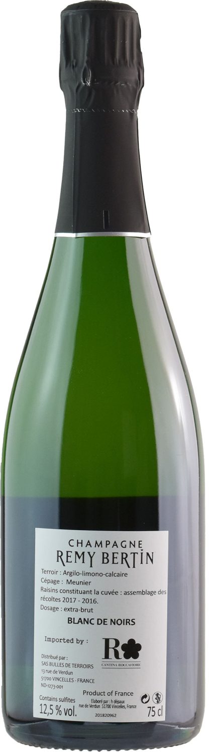 Remy Bertin Champagne Blanc de Noir Extra Brut - immagine 2