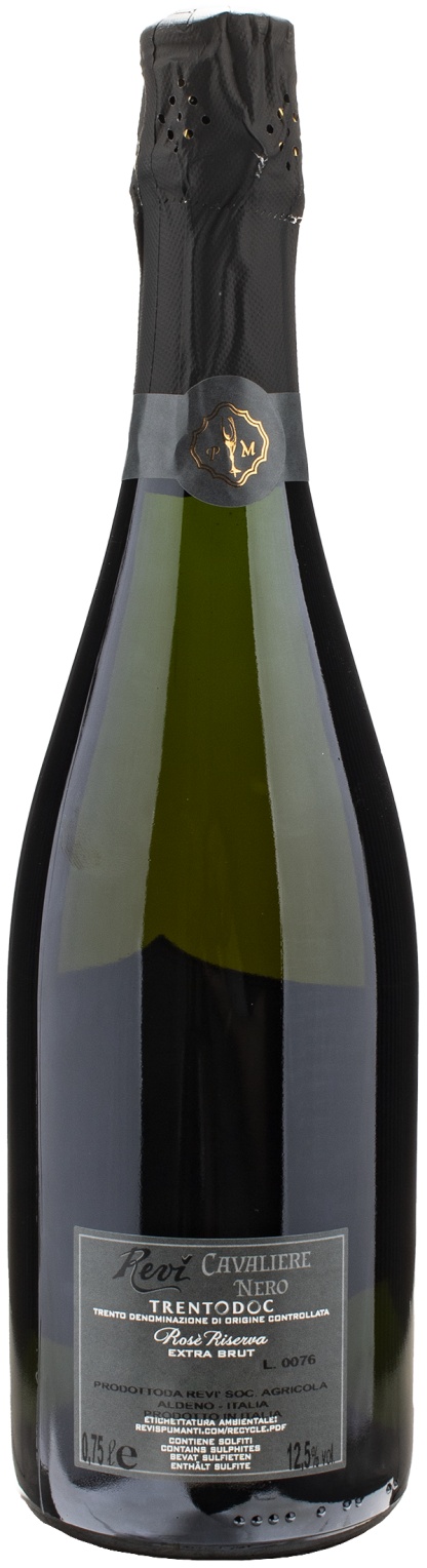 Revi' Trentodoc Cavaliere Nero Rosé Extra Brut Riserva 2017 - immagine 2