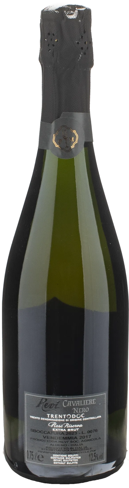 Revi' Trentodoc Cavaliere Nero Rosé Extra Brut Riserva 2018 - immagine 2