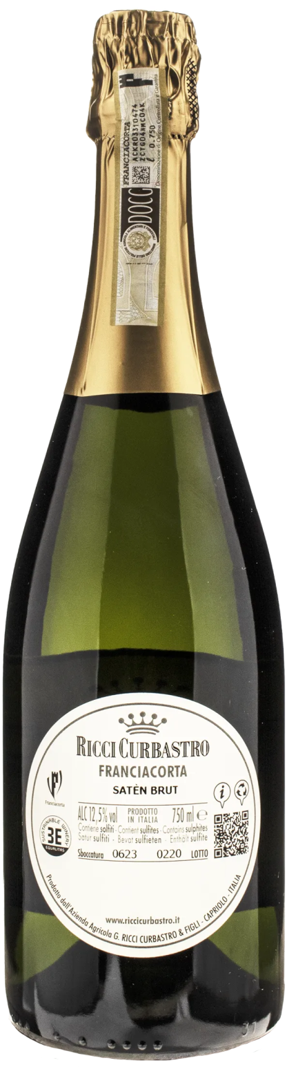 Ricci Curbastro Franciacorta Saten Brut 2020 - immagine 2