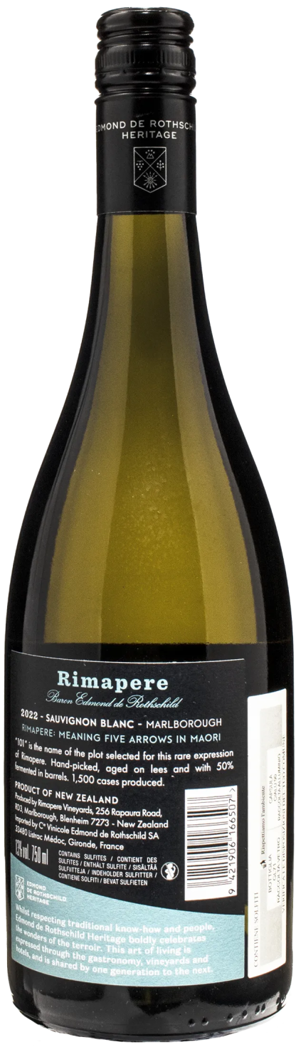 Rimapere Marlborough Sauvignon Blanc Plot 101 2022 - immagine 2