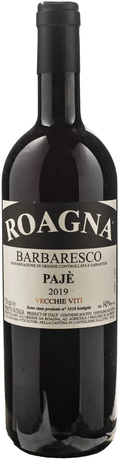 Roagna Barbaresco Paje Vecchie Viti 2019