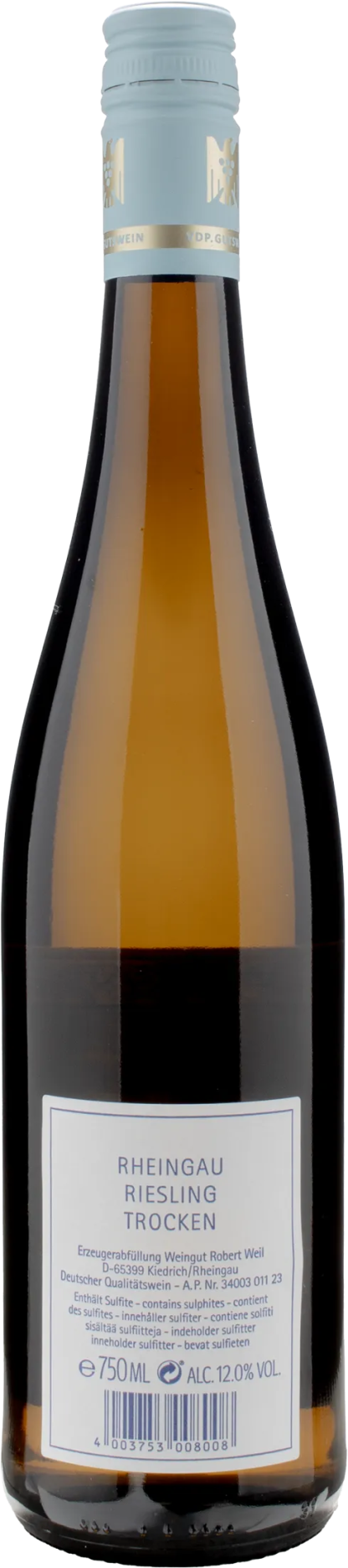 Robert Weil Riesling Trocken Rheingau 2022 - immagine 2