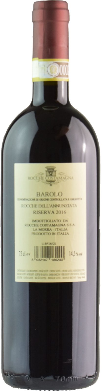 Rocche Costamagna Barolo Rocche dell'Annunziata Riserva 2016 - immagine 2