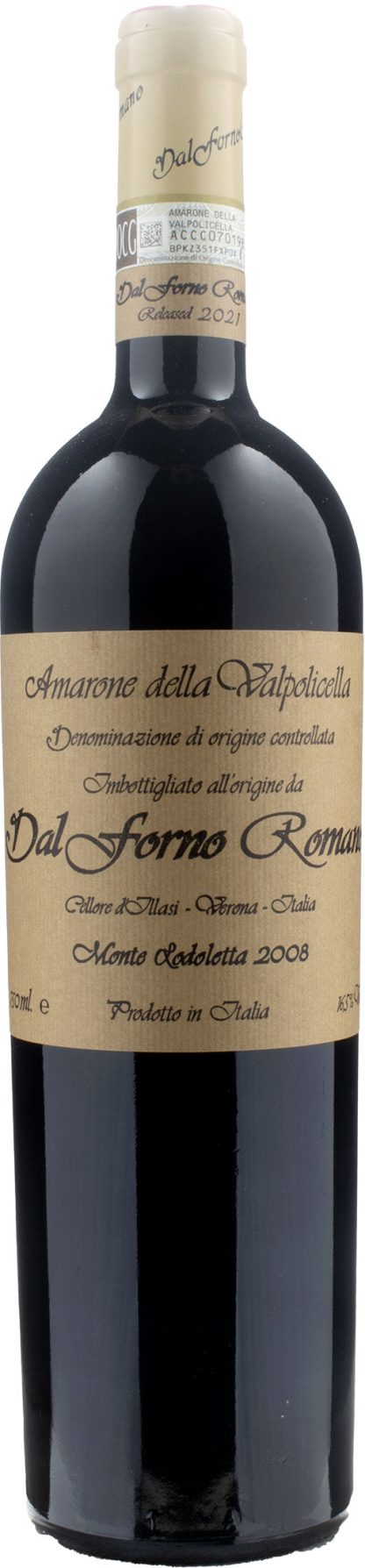 Romano Dal Forno Amarone della Vapolicella Monte Lodoletta 2008