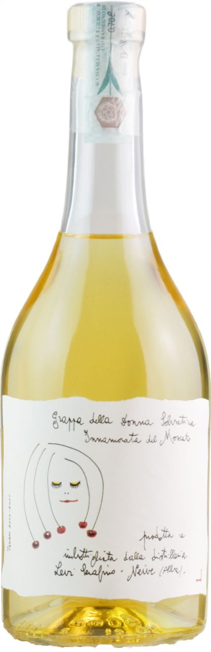 Romano Levi Grappa Donna Selvatica Innamorata del Moscato