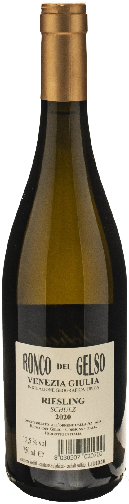 Ronco del Gelso Riesling Schulz 2020 - immagine 2